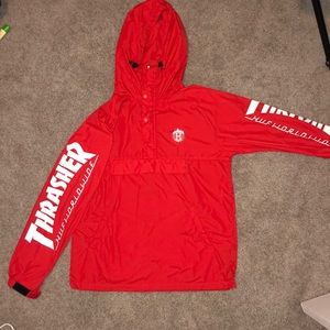 Thrasher x HUF Collaboration wind breaker
